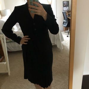 Anne Klein black skirt suit